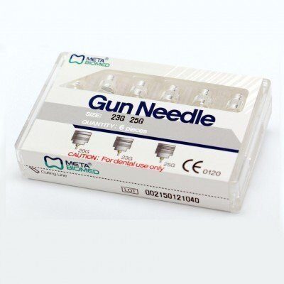 Инжекторные иглы к пистолету E&Q, №25, упаковка 6 шт. | Meta Biomed (Ю. Корея)