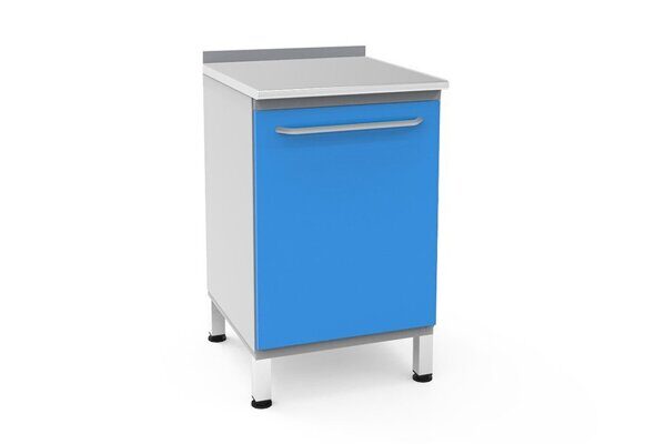 Медицинская тумба П-10 со столешницей из нержавеющей стали БИЗНЕС